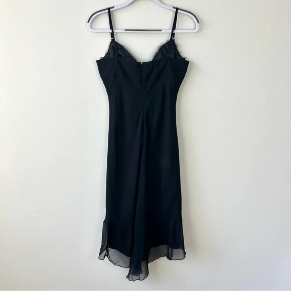 Vintage ABS Black Midi Dress - Picture 3 of 5